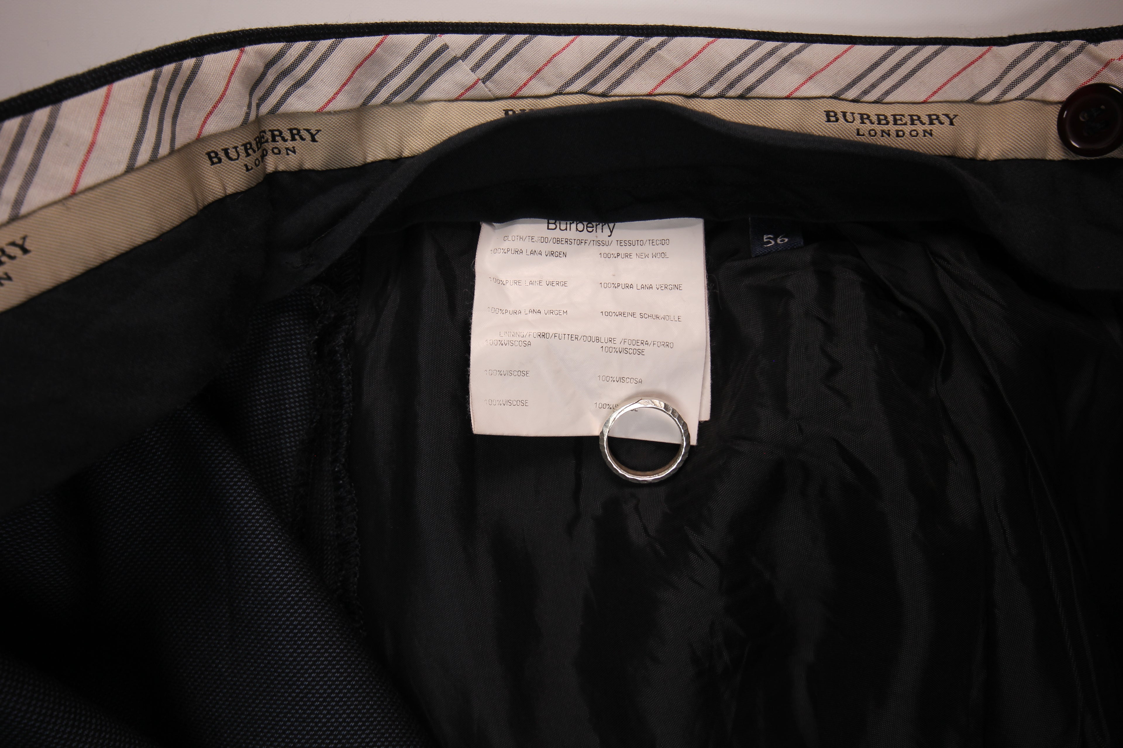 BURBERRY LONDON　バーバリー　スラックスパンツ
