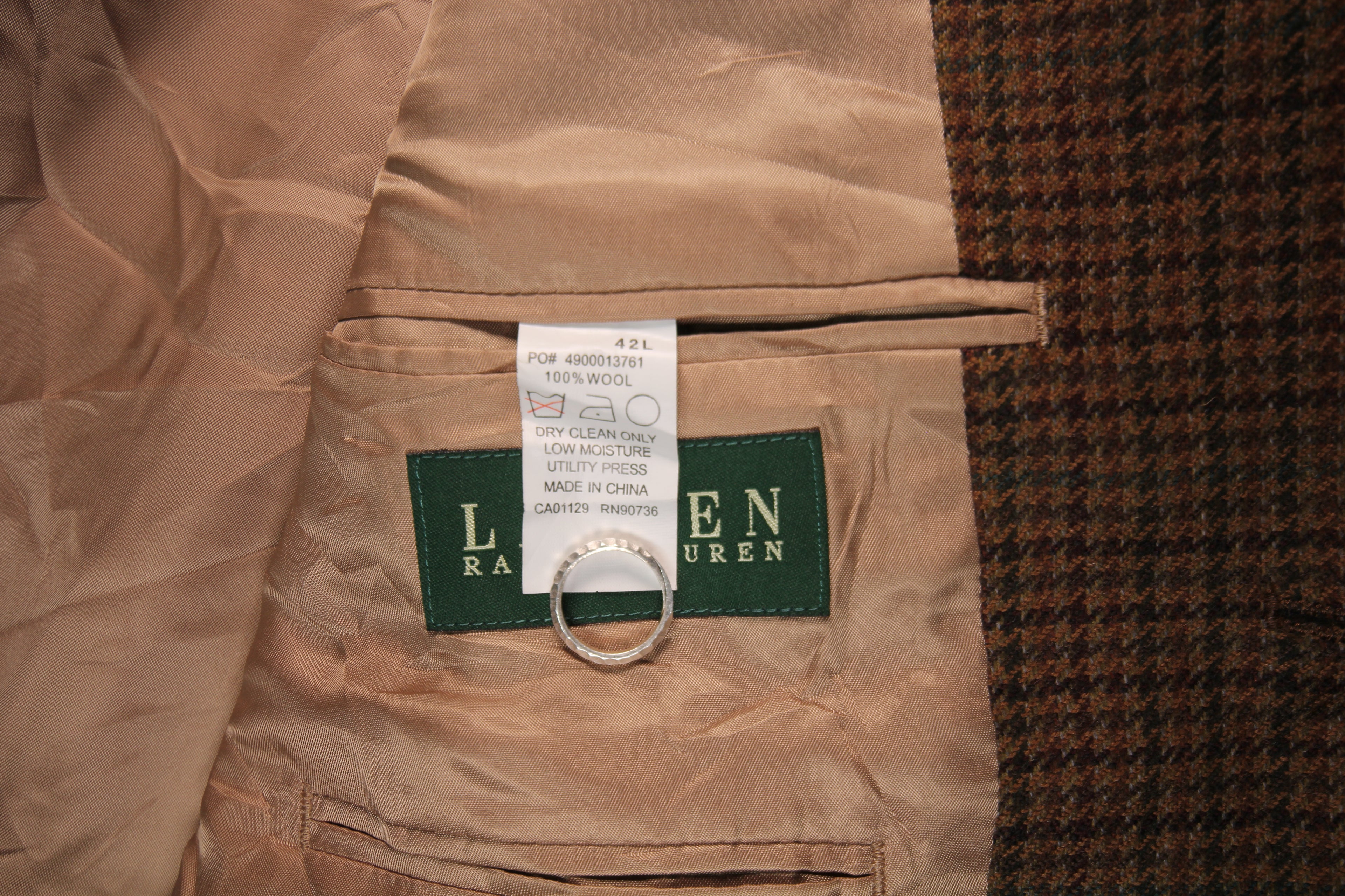 LAUREN RALPH LAUREN　ローレン ラルフ ローレン　ヴィンテージシングル3つボタンジャケット