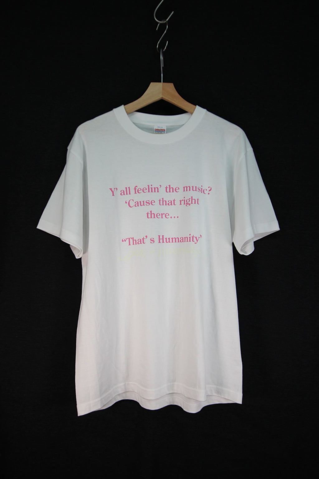 Humanity Through Music Tee / White