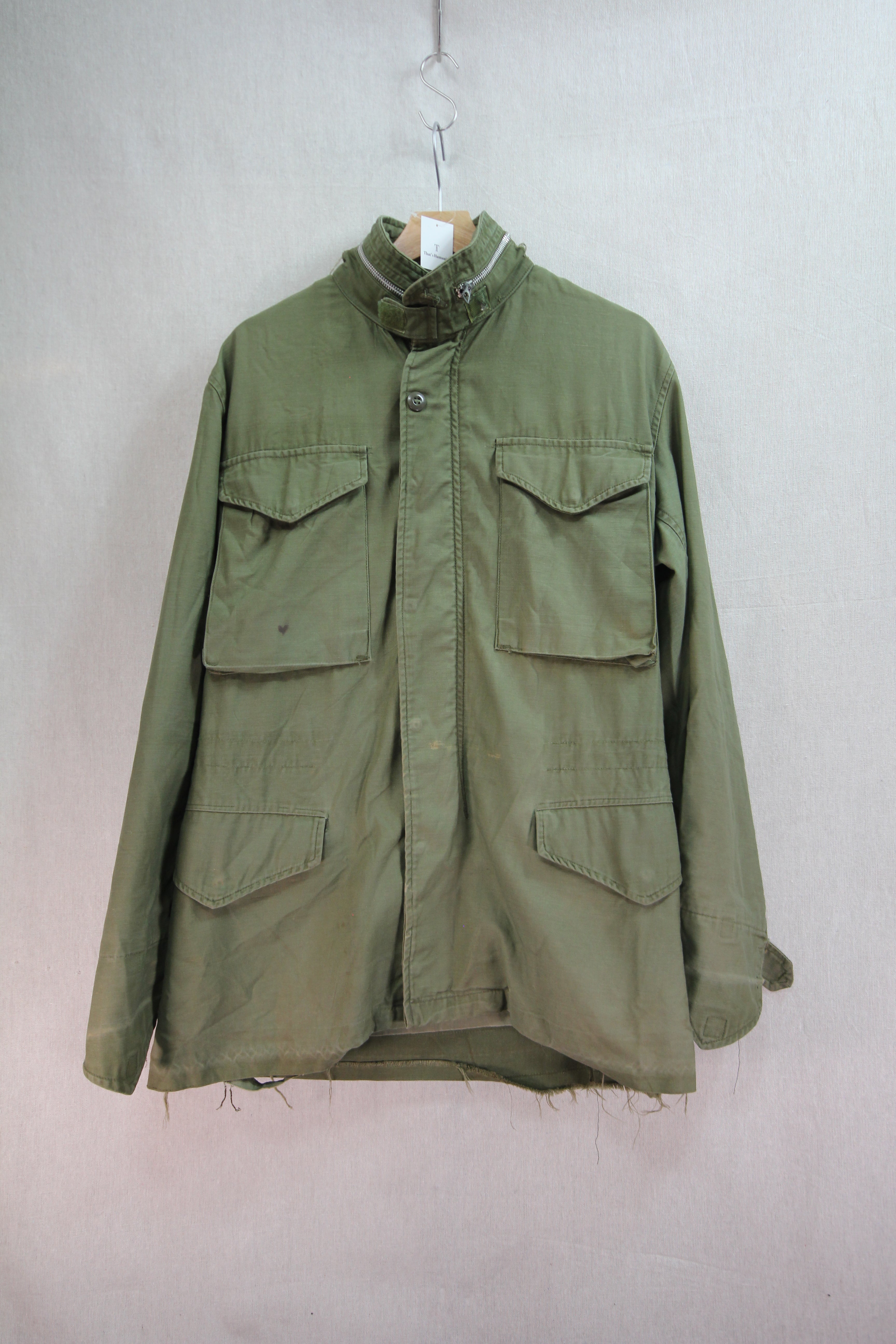 【60s】ARMY　US Armed forces M-65 field coat pattern