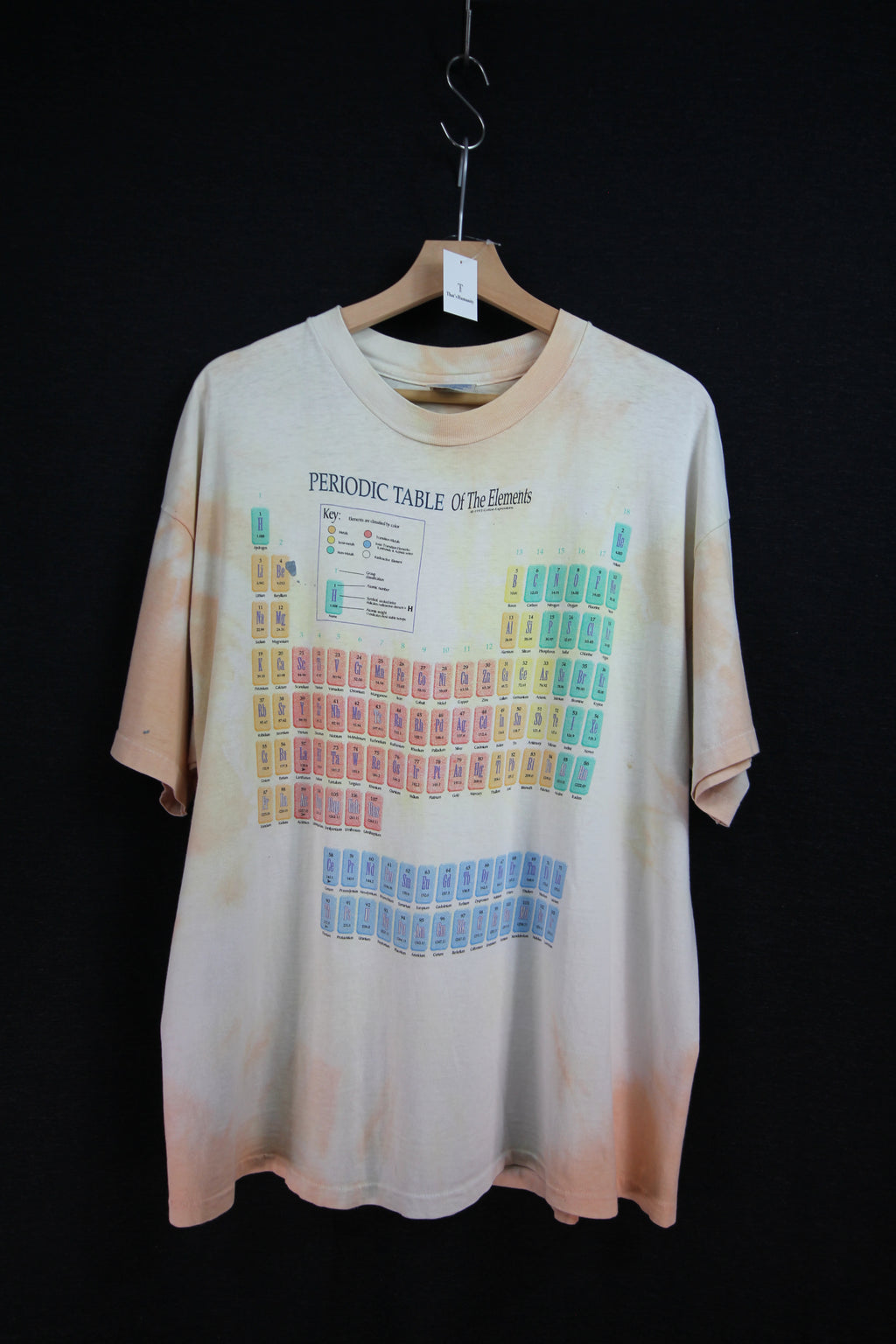 【90s】Hanes　ヘインズ　ヴィンテージ元素記号Tシャツ